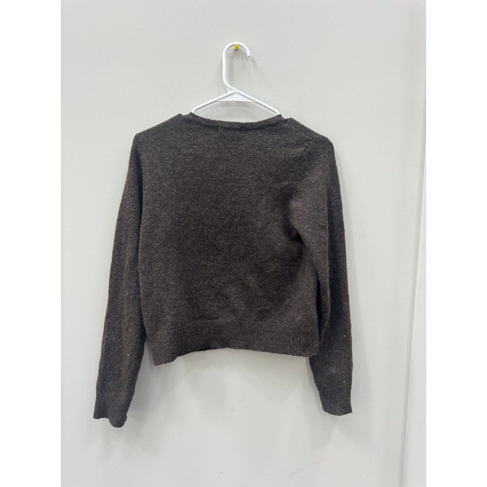 Amenah Brown Cardigan Wool Blend Sweater size 1 - Picture 7 of 8